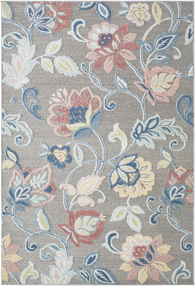 Piers Gray Outdoor Area Rug - Clearance - Ornate Home