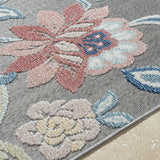 Piers Gray Outdoor Area Rug - Clearance - Ornate Home