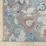 Piers Gray Outdoor Area Rug - Clearance - Ornate Home