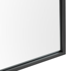 Pierson 1 Black Wall Mirror - Ornate Home