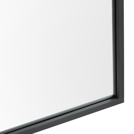 Pierson 1 Black Wall Mirror - Ornate Home