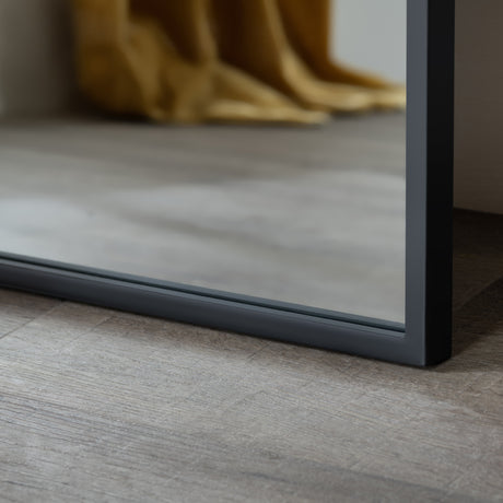 Pierson 1 Black Wall Mirror - Ornate Home