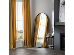 Pierson 1 Black Wall Mirror - Ornate Home