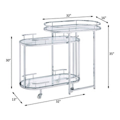 Piffo Serving Cart - Ornate Home