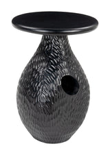 Piho Black Side Table - Ornate Home