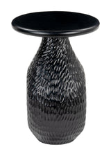 Piho Black Side Table - Ornate Home