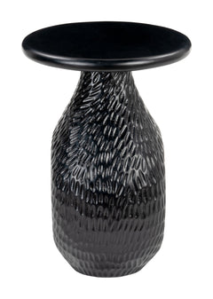 Piho Black Side Table - Ornate Home