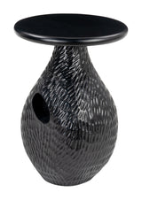 Piho Black Side Table - Ornate Home