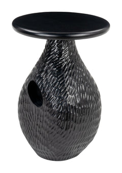 Piho Black Side Table - Ornate Home