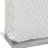Pillar White Marble Table Lamp - Ornate Home