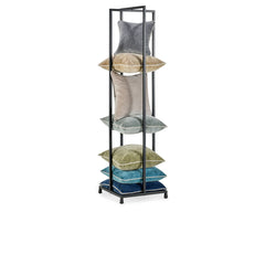 Pillow Tower Black Rack - Ornate Home