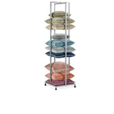 Pillow Tower Silver Rack - Ornate Home