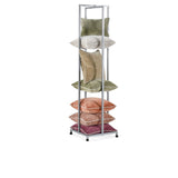 Pillow Tower Silver Rack - Ornate Home