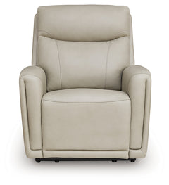 Pincara Bone Power AutoGlide Recliner - Ornate Home