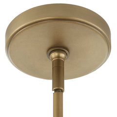 Pinchot Gold 4 Light Rattan Drum Pendant - Ornate Home