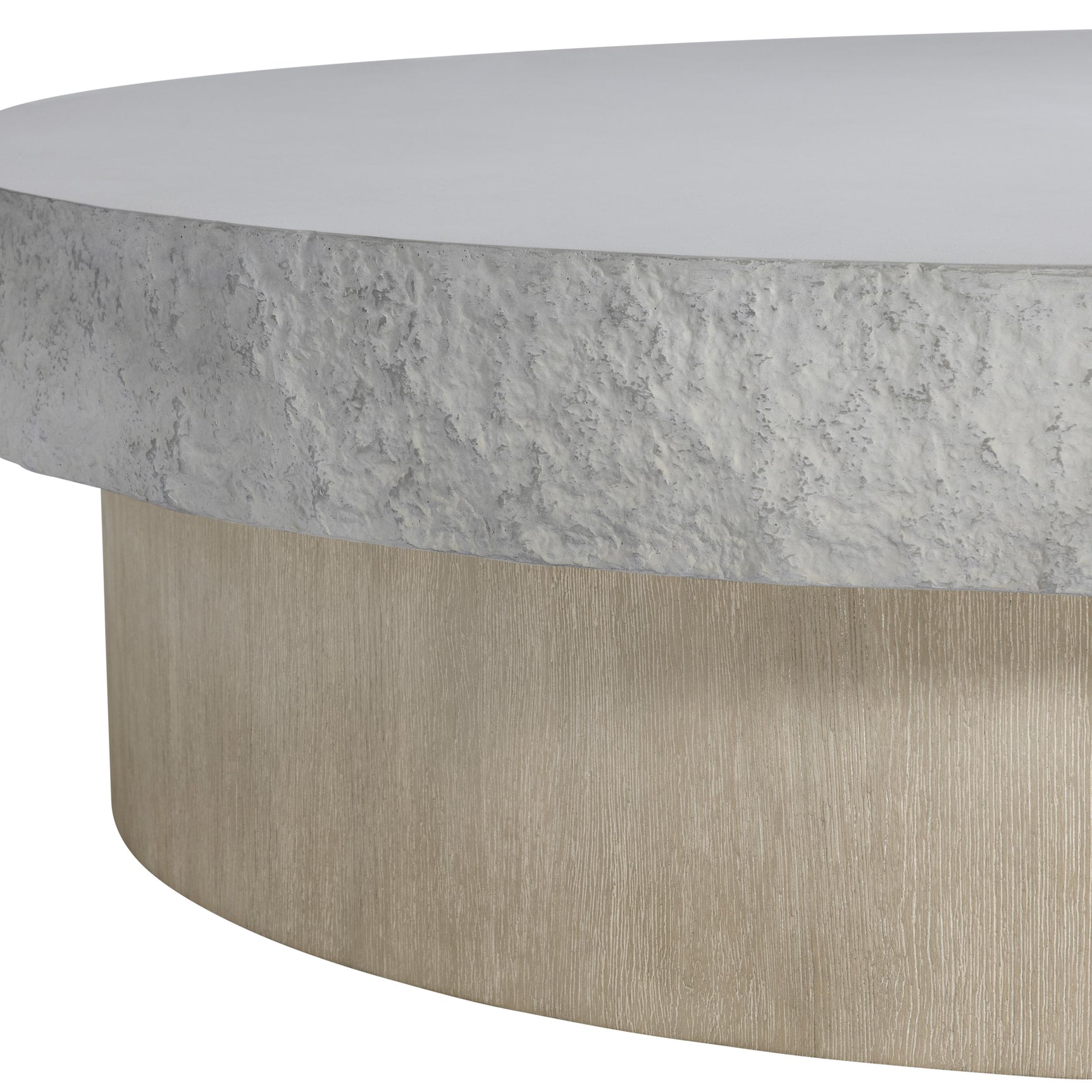 Pincio Millstone Cocktail Table (60"W) - Ornate Home