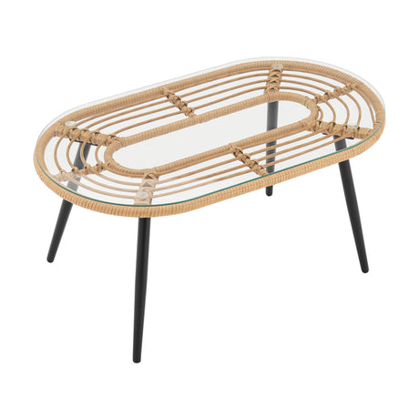 Pine 4-Piece Patio Conversation Set in Grey - Ornate Home