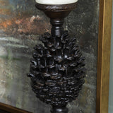 Pine Bluff Brown Candle Holders - Ornate Home