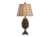 Pine Bluff Brown Table Lamp (Set of 2) - Ornate Home