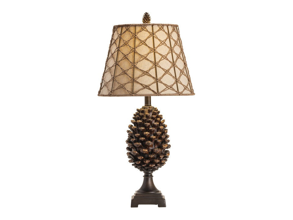 Pine Bluff Brown Table Lamp (Set of 2) - Ornate Home
