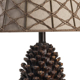 Pine Bluff Brown Table Lamp (Set of 2) - Ornate Home