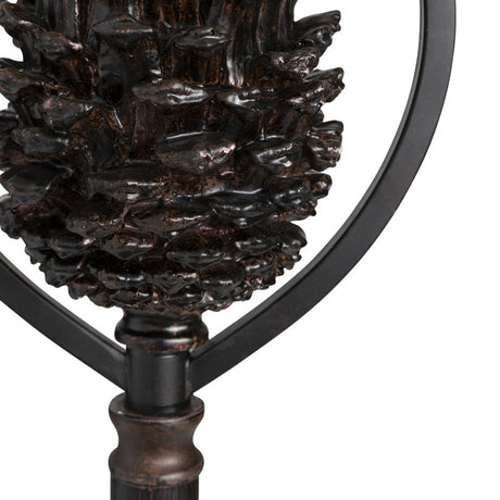 Pine Creek Brown Floor Lamp - Ornate Home