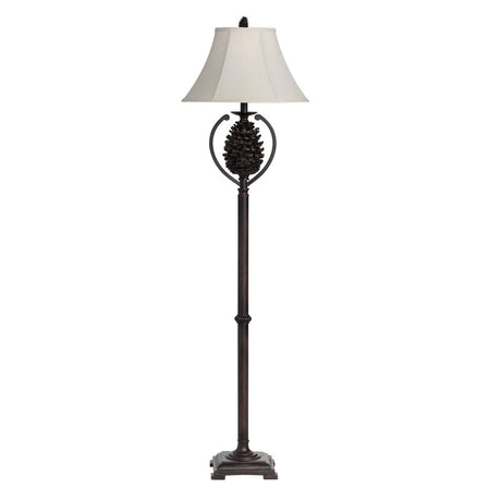 Pine Creek Brown Floor Lamp - Ornate Home