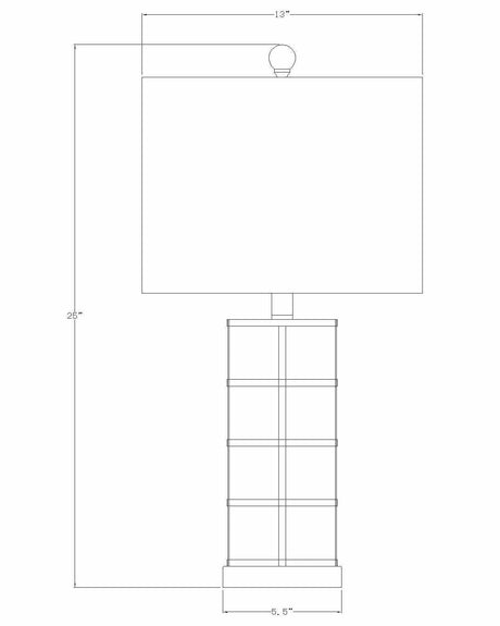 Pineridge Table Lamp - Clearance - Ornate Home