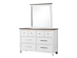 Pinetop White Dresser - Ornate Home