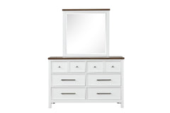 Pinetop White Dresser - Ornate Home