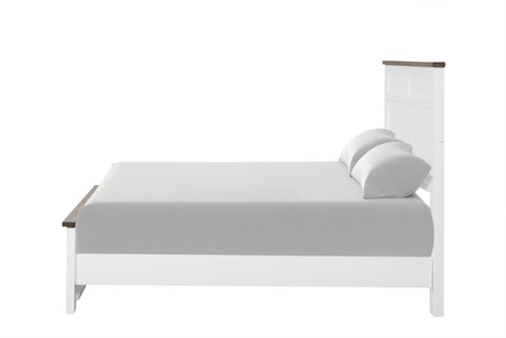 Pinetop White Full Bed - Ornate Home