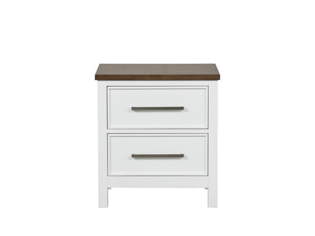 Pinetop White Nightstand - Ornate Home