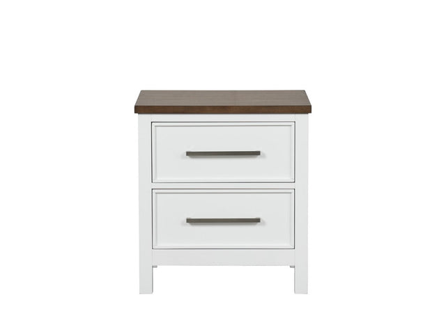 Pinetop White Nightstand - Ornate Home
