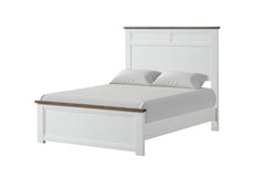 Pinetop White Twin 5 Piece Bedroom Set w/Chest - Ornate Home