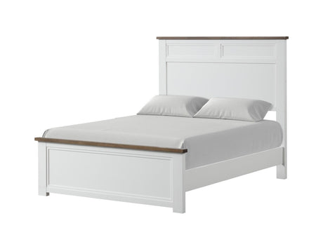 Pinetop White Twin Bed - Ornate Home