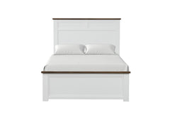 Pinetop White Twin Bed - Ornate Home