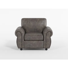 Pinnacle Brown Chair - Ornate Home