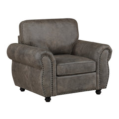 Pinnacle Brown Chair - Ornate Home
