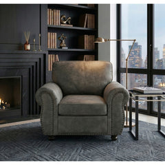 Pinnacle Brown Chair - Ornate Home