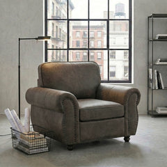 Pinnacle Brown Chair - Ornate Home