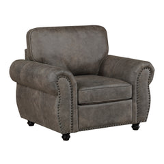 Pinnacle Brown Chair - Ornate Home