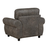 Pinnacle Brown Chair - Ornate Home
