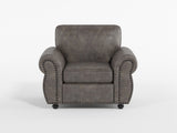 Pinnacle Brown Chair - Ornate Home