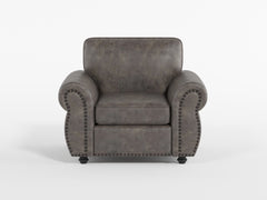 Pinnacle Brown Chair - Ornate Home