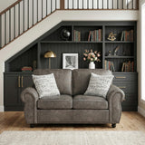 Pinnacle Brown Loveseat - Ornate Home