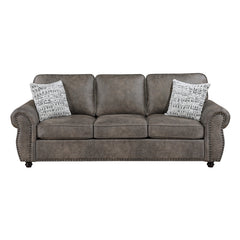Pinnacle Brown Sofa - Ornate Home