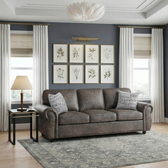 Pinnacle Brown Sofa - Ornate Home