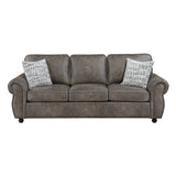 Pinnacle Brown Sofa - Ornate Home