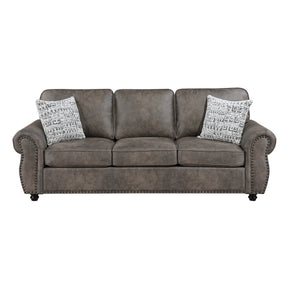 Pinnacle Brown Sofa - Ornate Home