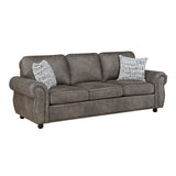 Pinnacle Brown Sofa - Ornate Home